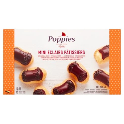 Picture of POPPIES MINI ECLAIRS VANILLA 200GR